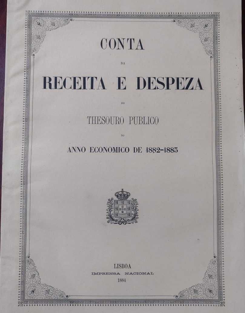 Thesouro Público Conta da Receita e Despesa 1884