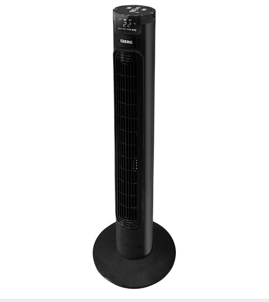Колонний вентилятор  Eberg + пульт • підлоговий вентилятор