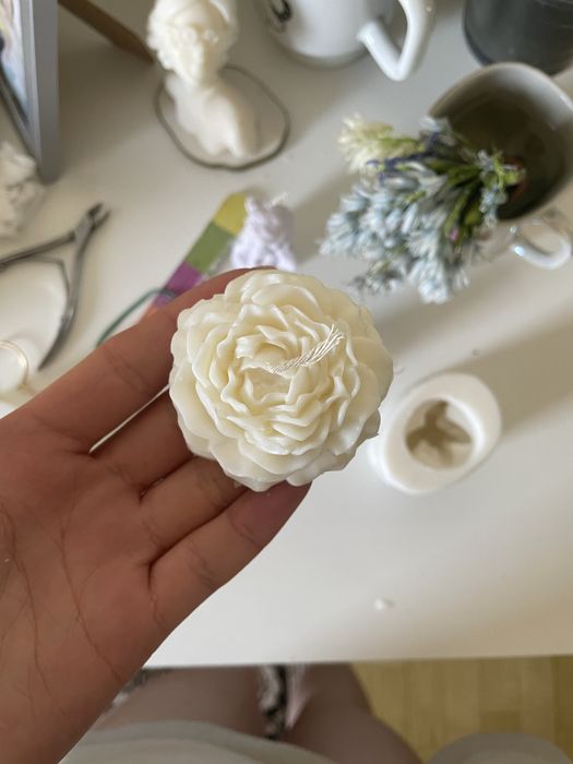 Свічки з натурального соєвого віску