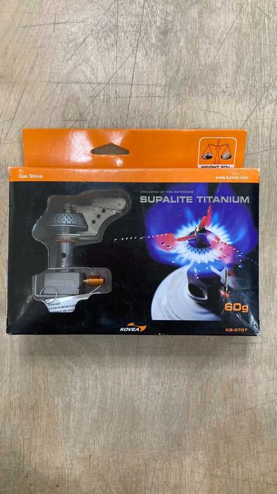 Газовий пальник Kovea KB-0101 Titanium