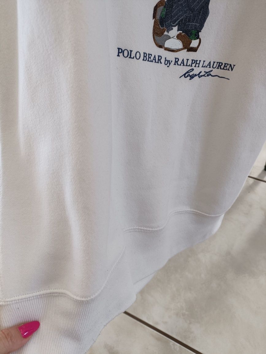 Bluza męska Ralph Lauren ecri biała S/M