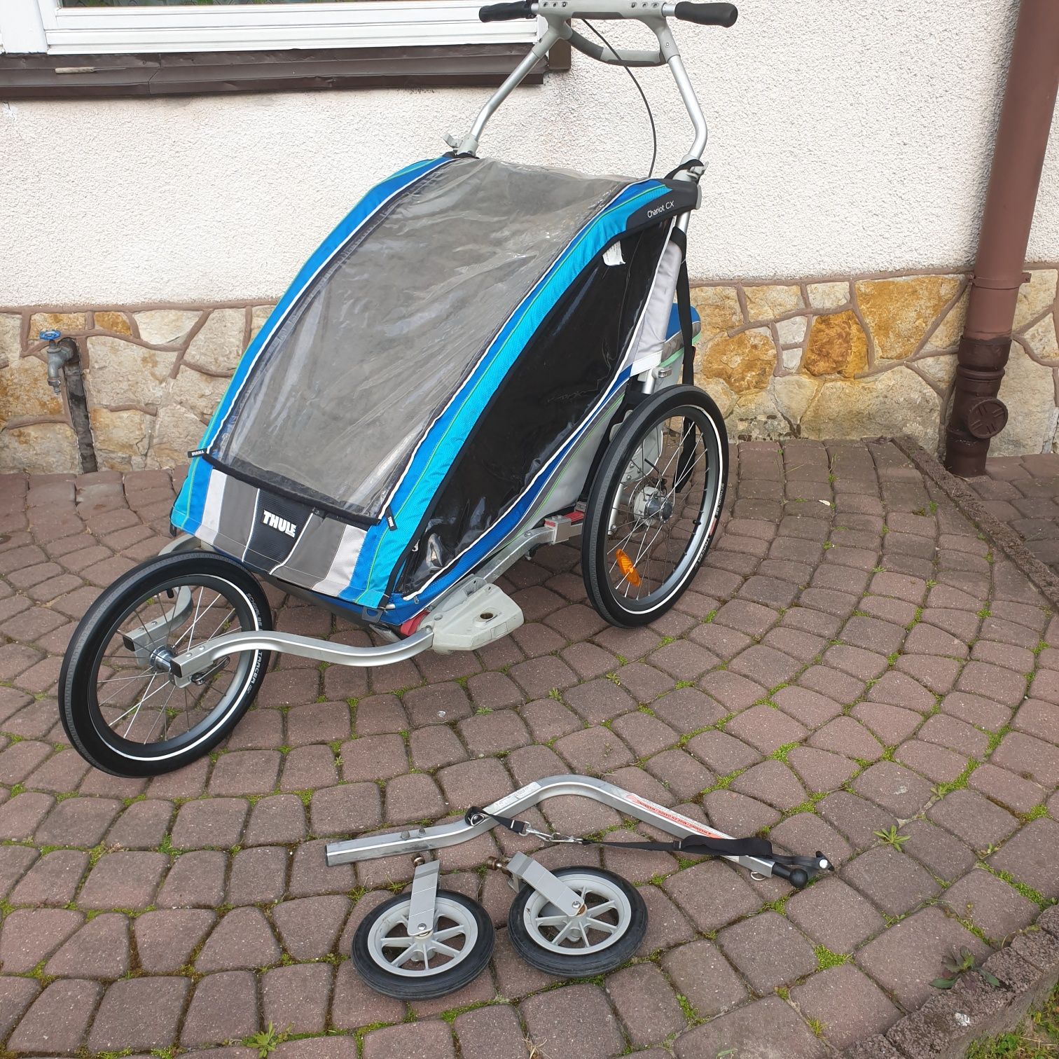 THULE Chariot CX2 przyczepka rowerowa dla dzieci wózek
