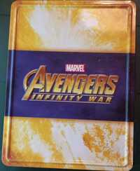 Marvel Avengers Infinity War steelbook, niekompletny, 2018, po ang