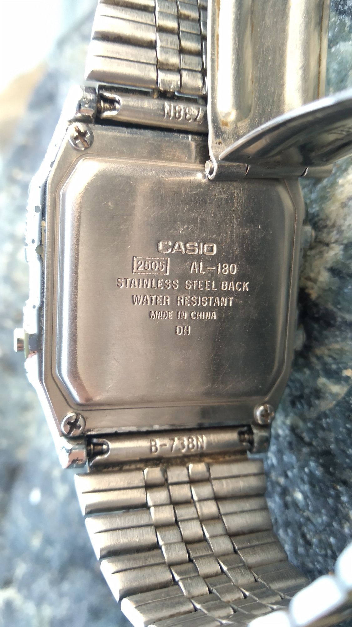 Мужские наручные часы Casio Alarm chrono AL-180 Касио 2505 оригинал