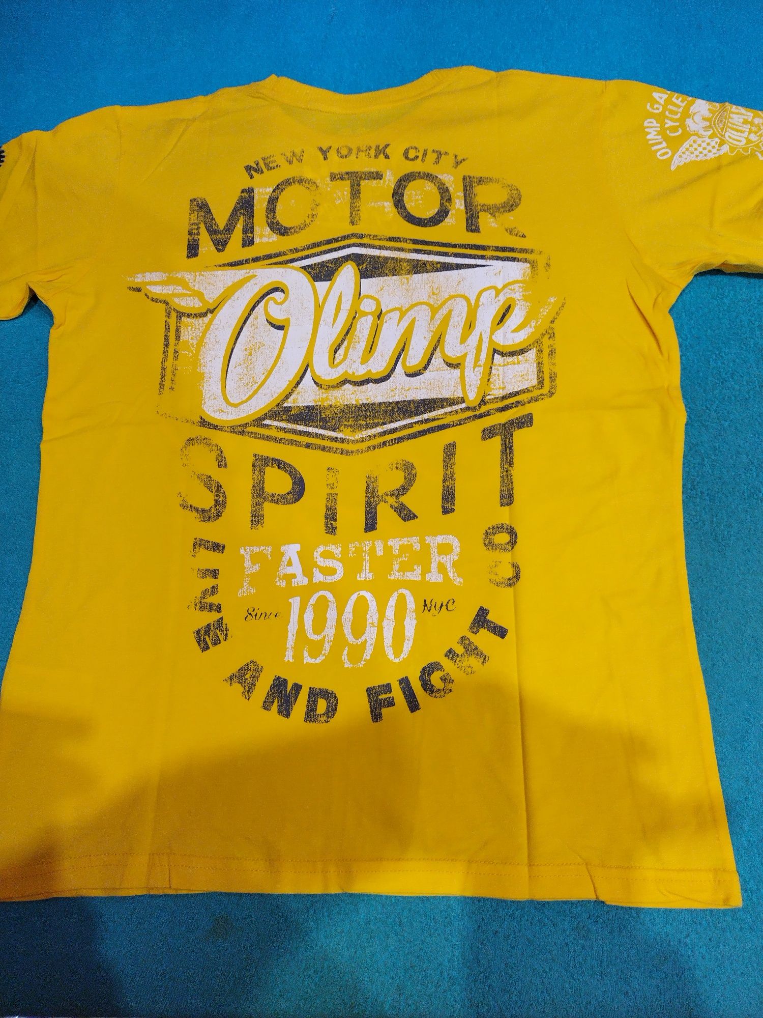 Super Koszulka Olimp MOTOR SPIRIT Yellow Ostatnie SZTUKI!!!
