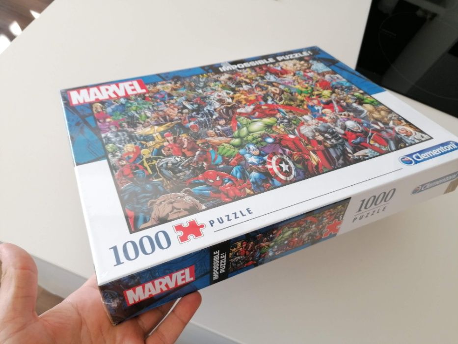 "Impossible" Puzzle Marvel Clementoni 1000 peças **NOVO**