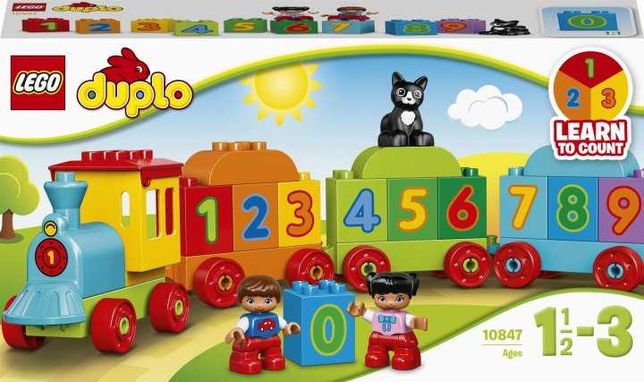 Конструктор LEGO DUPLO Потяг із цифрами 23 деталі (10847)
