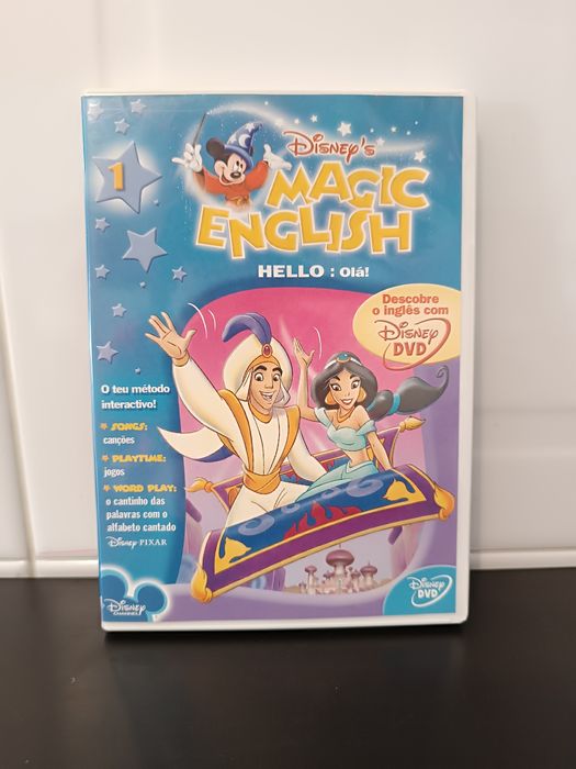 DVD Educativo. Magic English. Da Disney