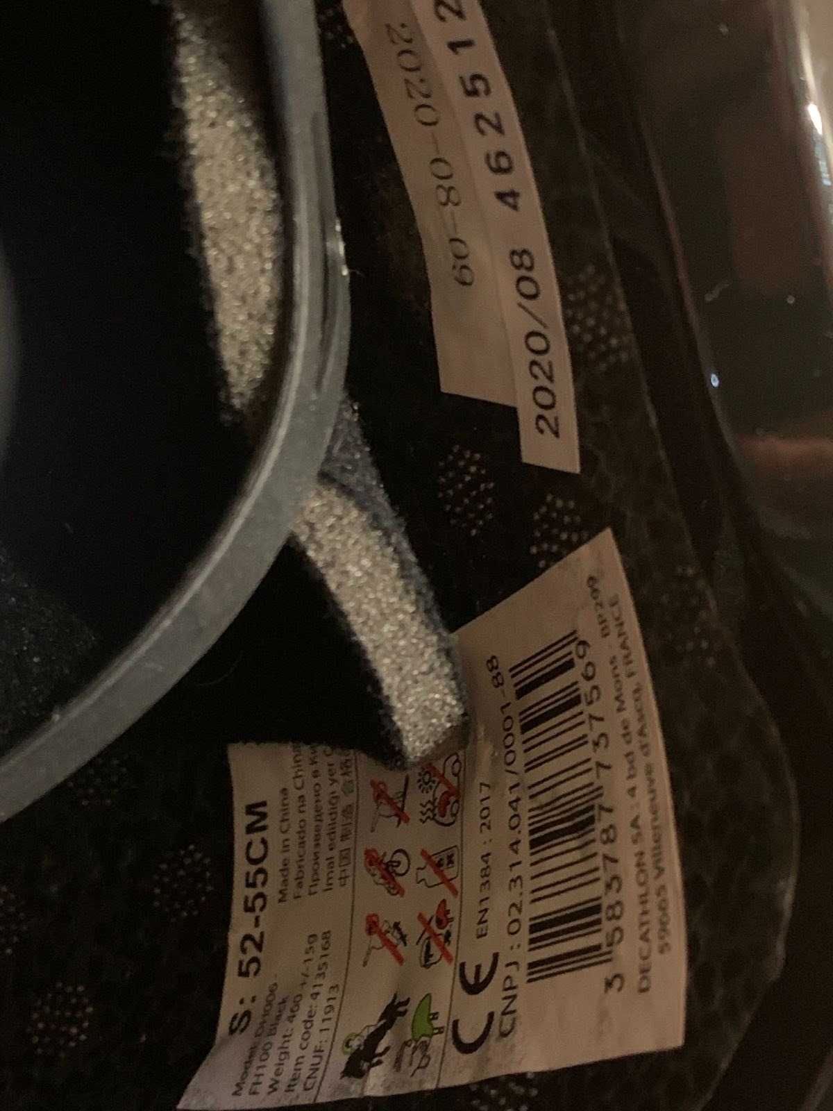 Kask Toczek jeździecki Fouganza100 rozmiar S 52-55cm bardzo dobry stan