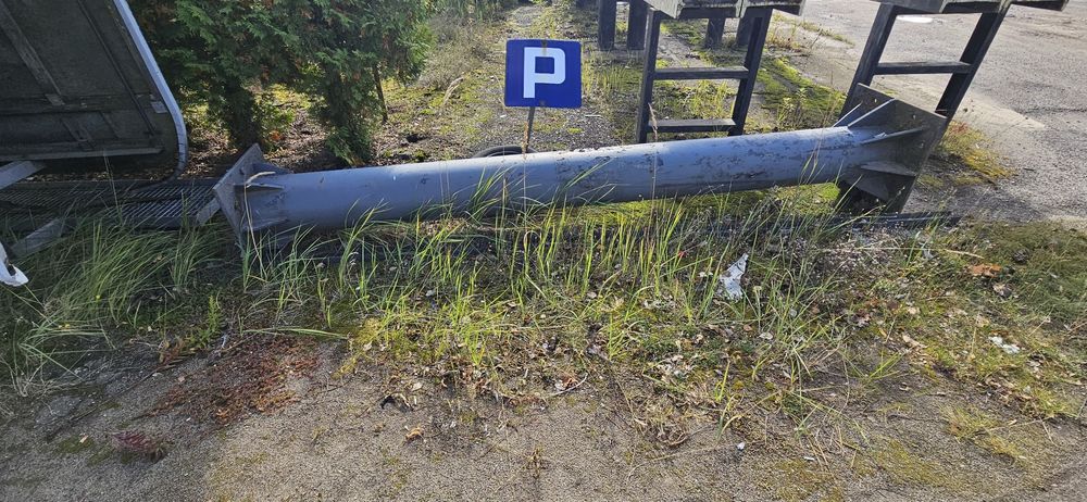 Billboard 3x6 konstrukcja słup 4 m