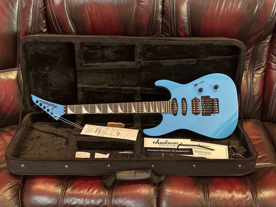 Акція! USA Jackson Soloist SL3 Riviera Blue (NEW, 2022, ebony, 1590$)