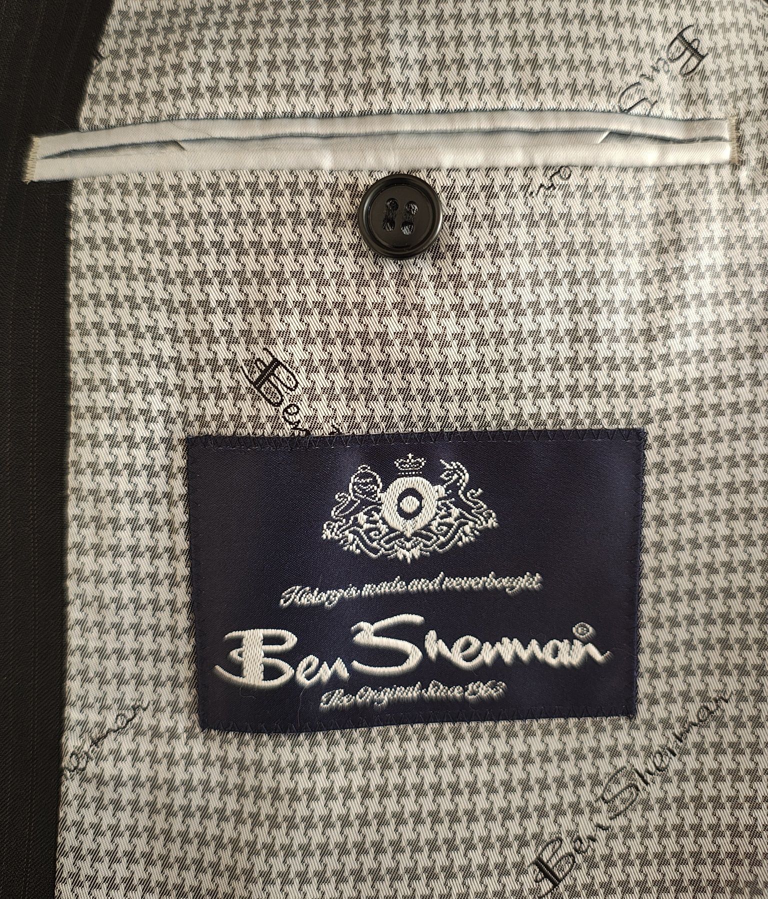 Garnitur męski Ben Sherman  178-184cm  100% wełna