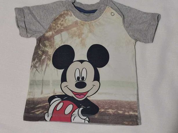 mickey mouse t-shirt bluzka

rozmiar 68/74