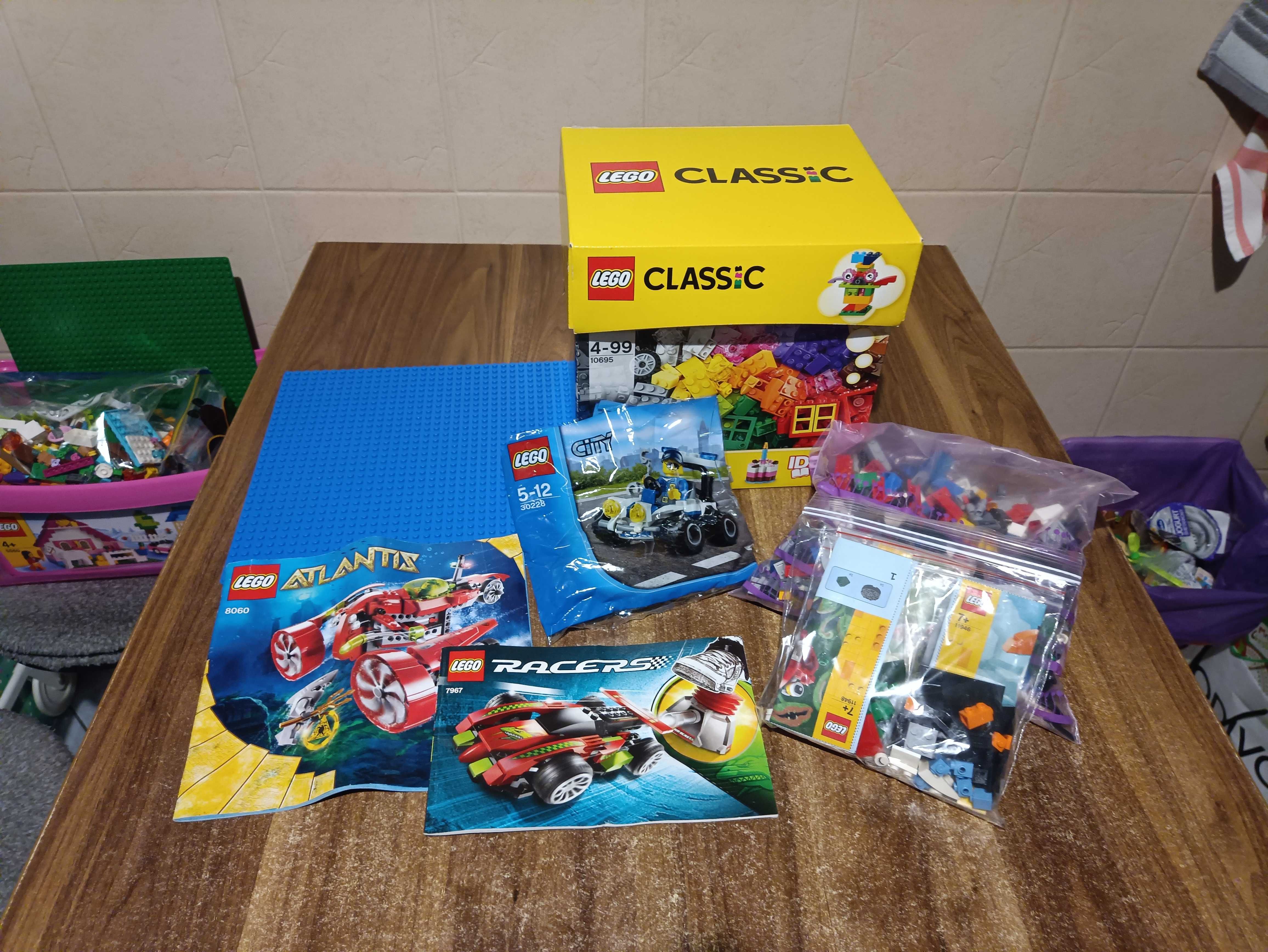 Klocki Lego 10695, 30228, 7967, 8060, 11943, 11946, 11948, płytka