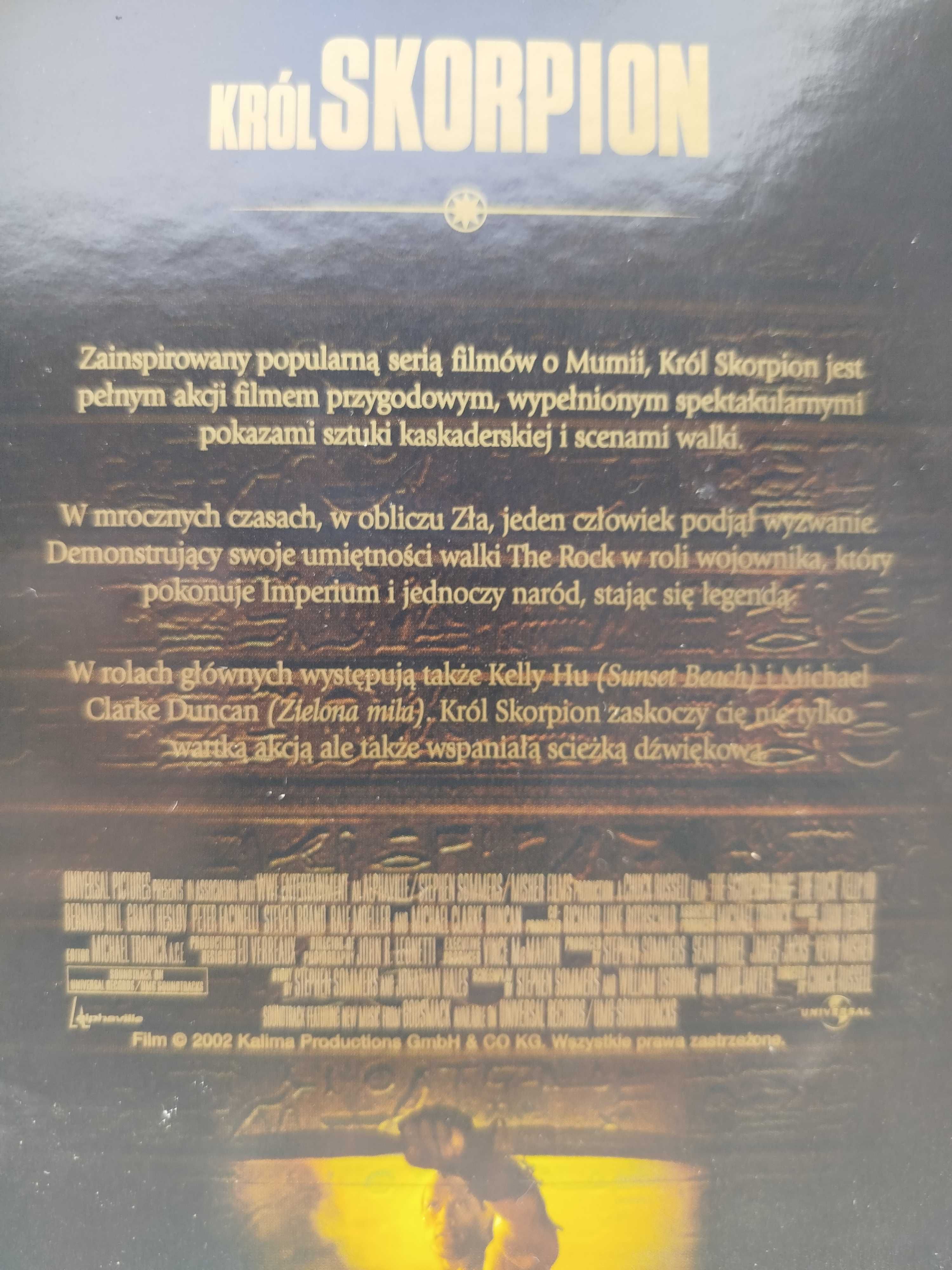 Kolekcja Mumii 5 DVD Mumia Mumia powraca Król Skorpion 3 części