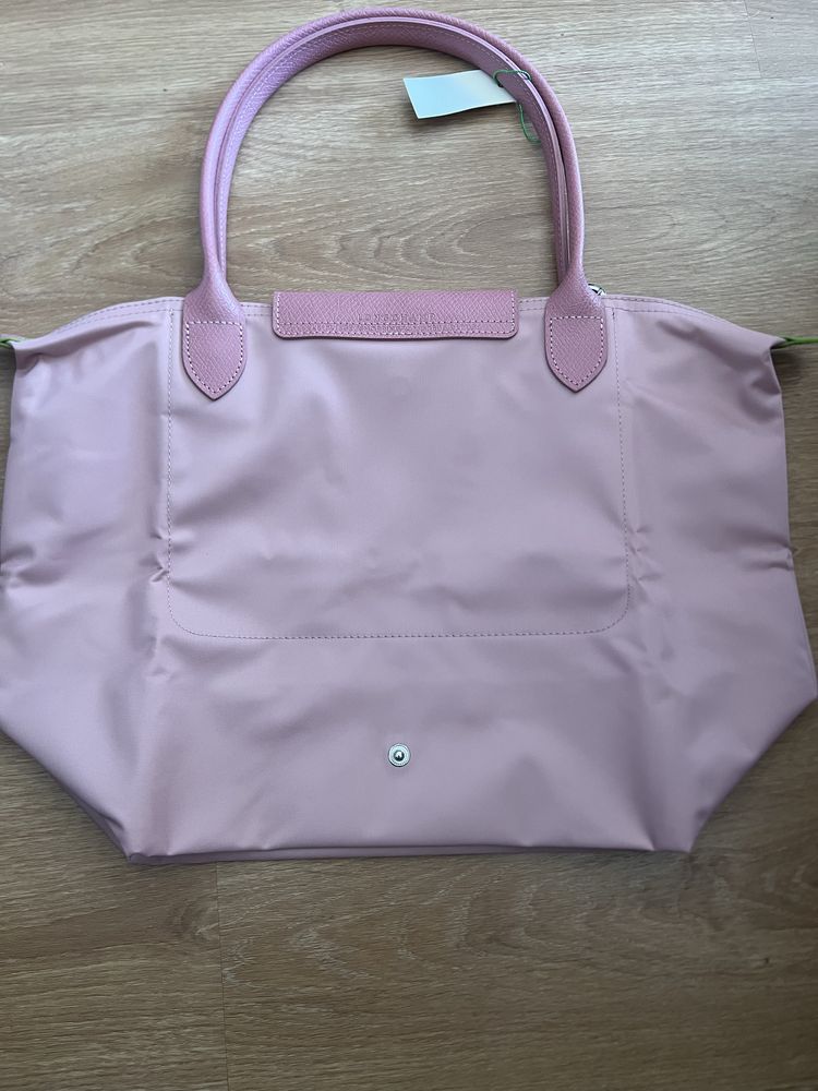 Mala Longchamp rosa tamanho L