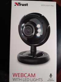 Kamera internetowa z oświetleniem led TRUST Webcam