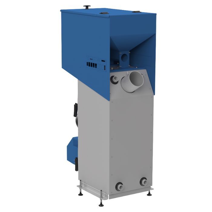 Kocioł c.o. na pellet 8kW PellPal Slim Dotacja 5 klasa Ekodesign 40cm