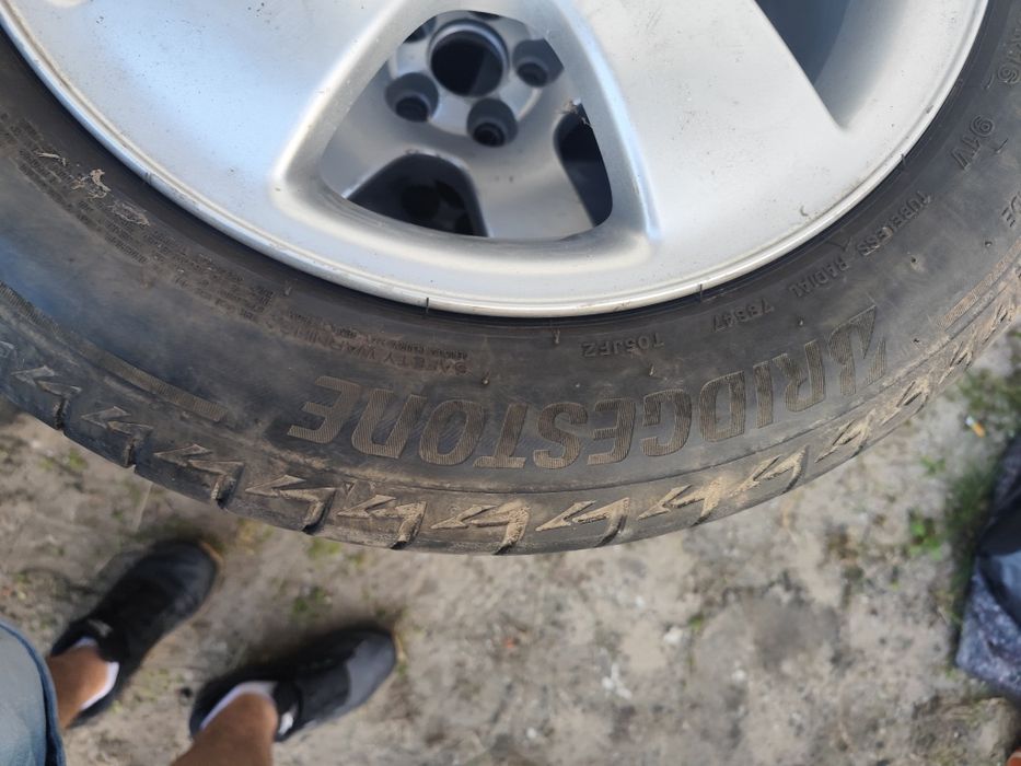 Felgi Mercedes 16+opony, felgi golf 16+opony, 3xopony z dużym bierznik