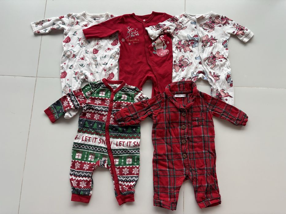 Piżamki świąteczne