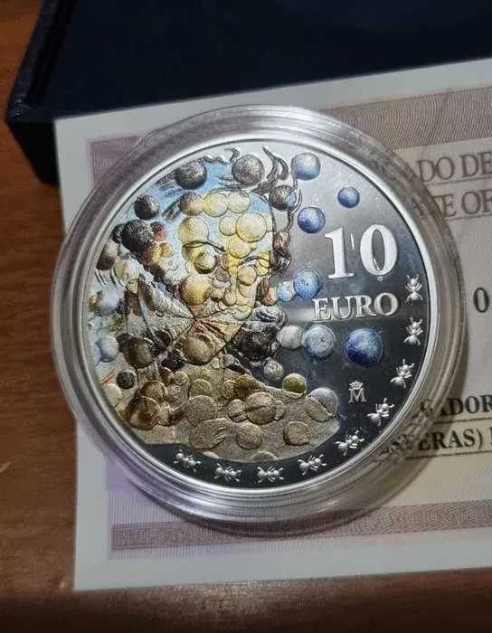Moeda Salvador Dali - Prata Proof