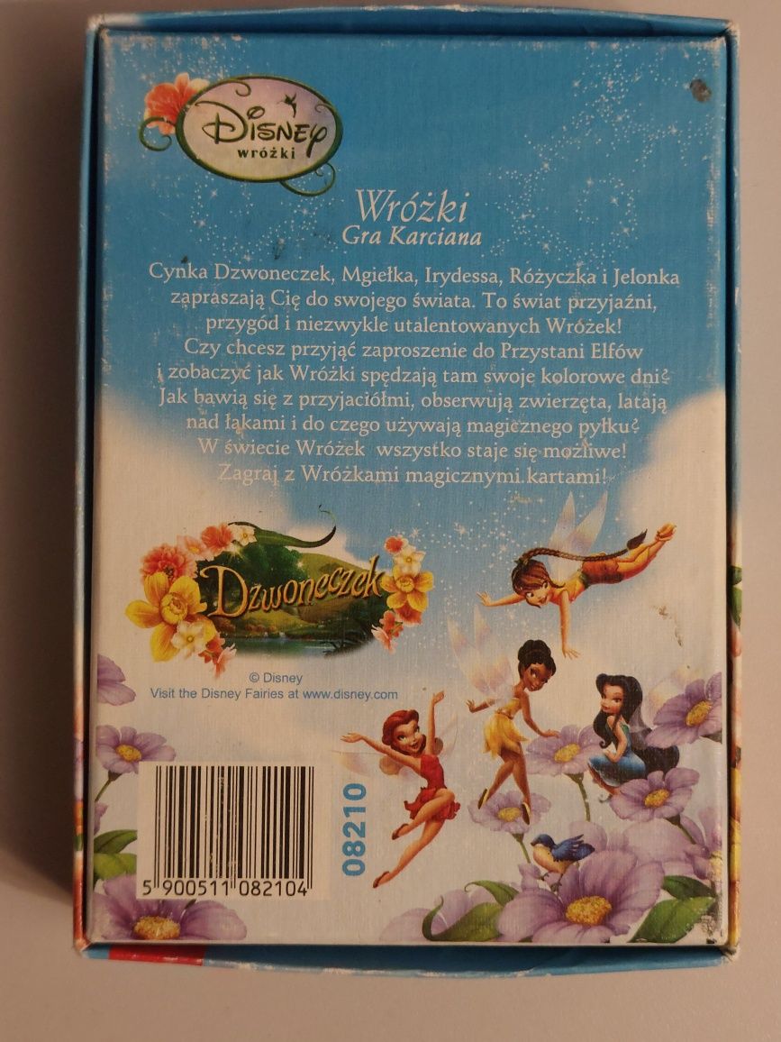Dzwoneczek wróżki gra karciana Trefl Disney