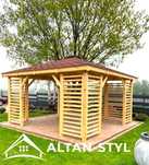 Altany, altanki, wiaty, altana ogrodowa MAJA 3x3m PRODUCENT