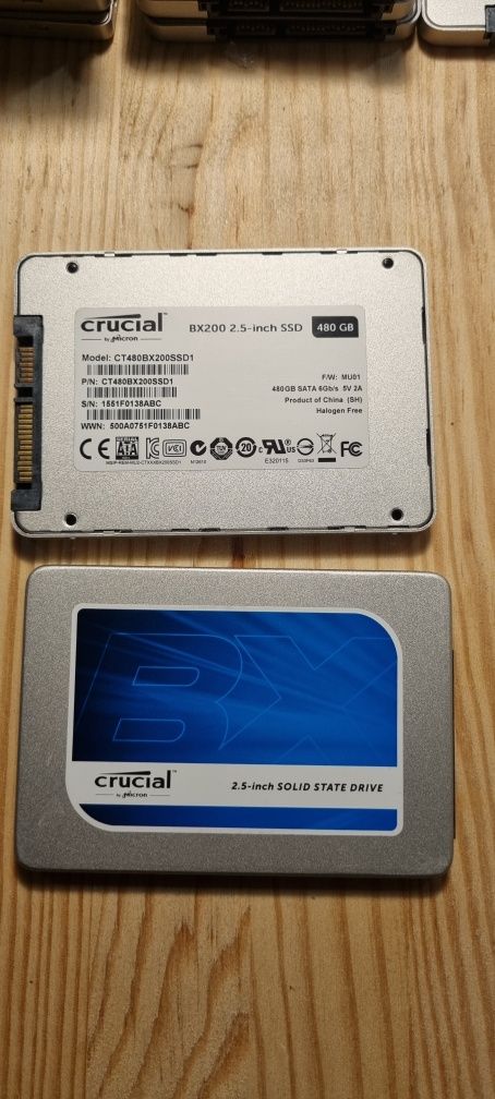 Crucial SSD 480GB BX200