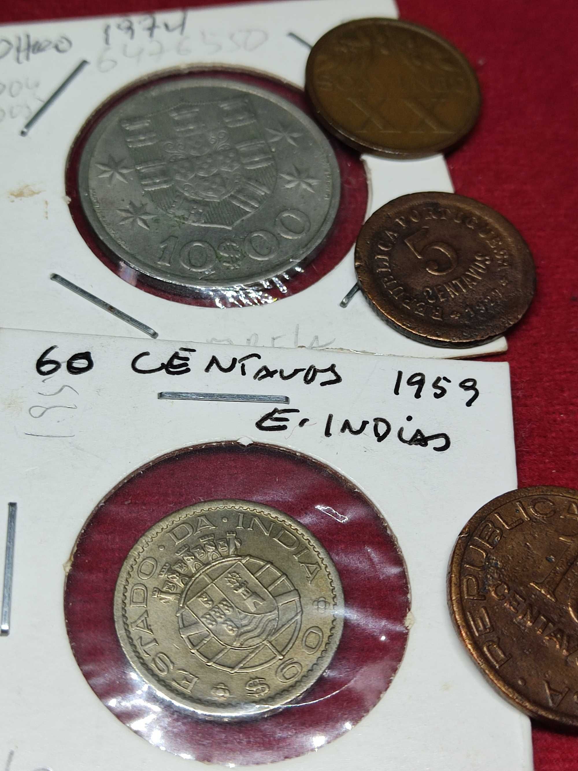 Lote de 12 moedas diversos paises, C077