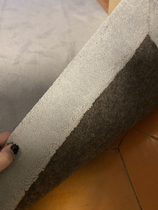 Tapete cinza claro 3mx3m