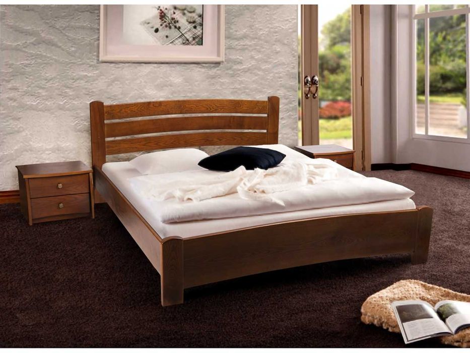 Ліжко з масиву Бука та Дуба  160*200 Нове