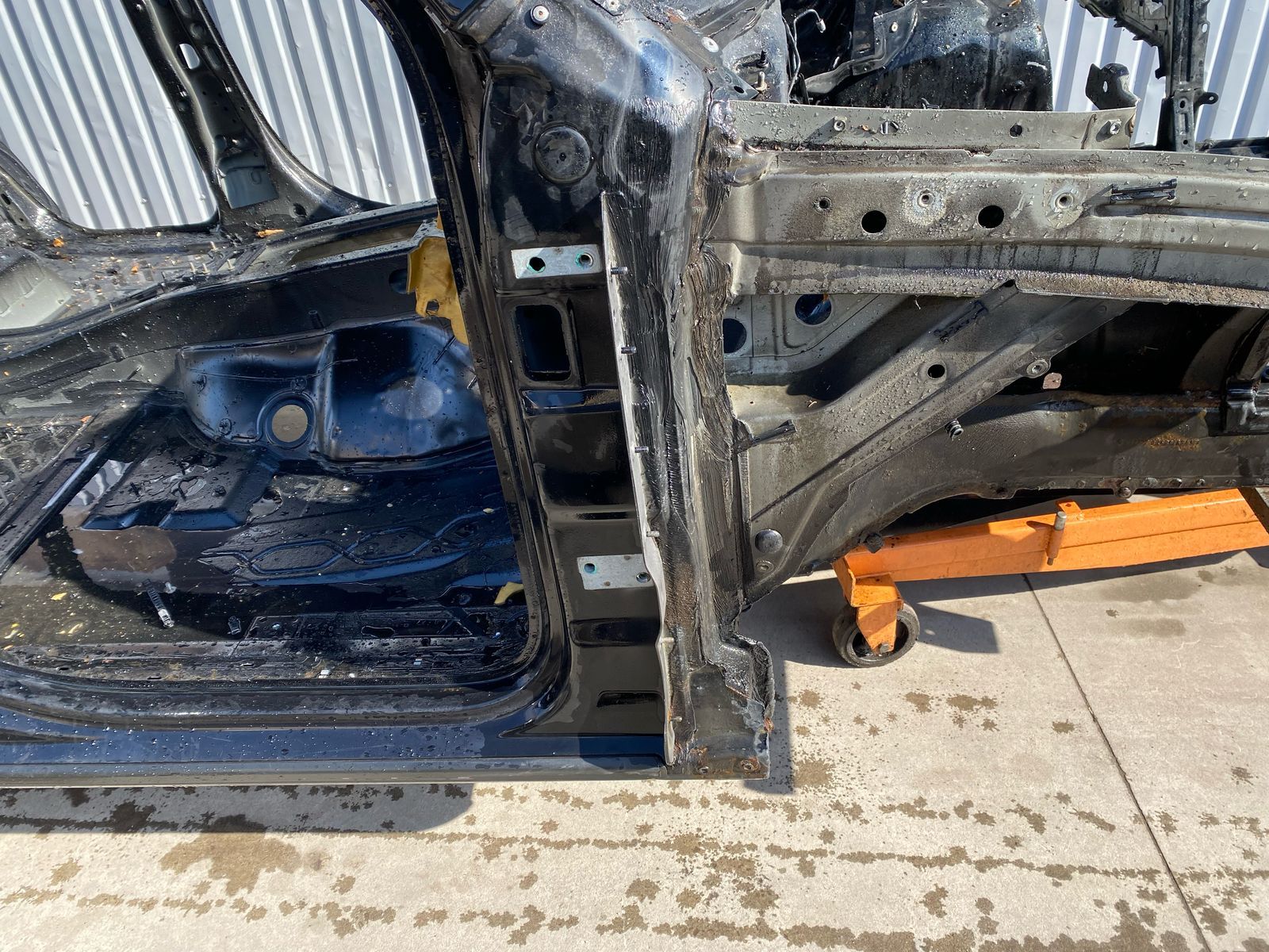 Кузов Volkswagen Touareg  2003-2006 Порезка Четверть Криша Туарег
