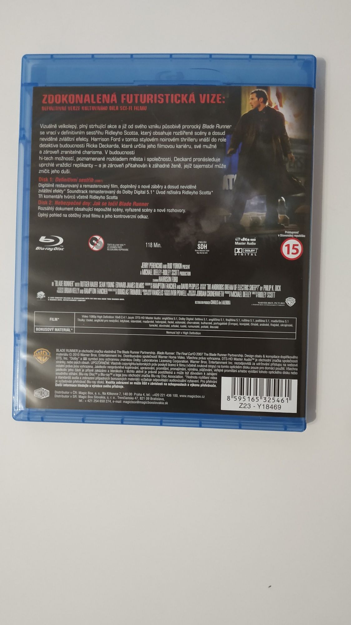 Blu-ray диски лицензия импорт. Бегущий по лезвию. Бегущий по лезвию 2.