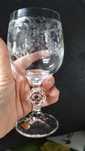 Serviço de copos de cristal