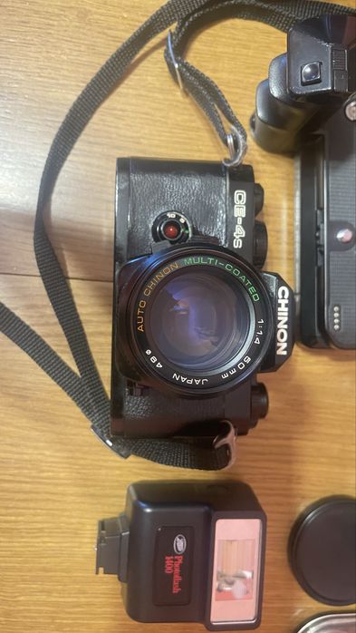 Chinon CE-4 35mm Chinon Auto MC 50mm F1.4