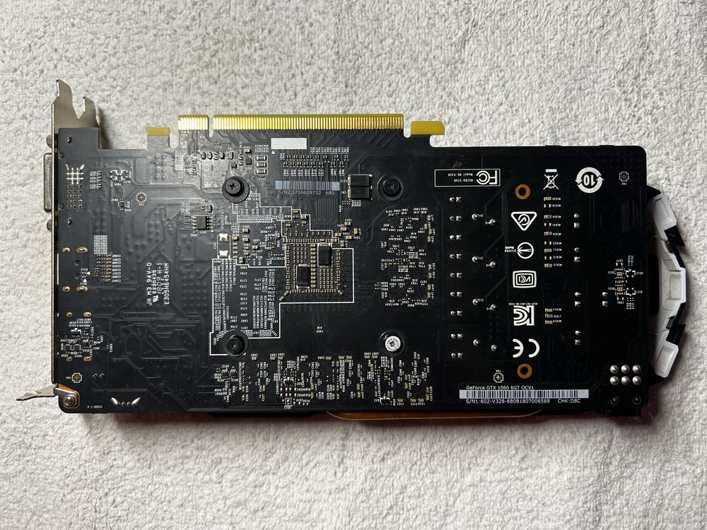 Видеокарта MSI GeForce GTX 1060, 6gb