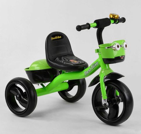 Стильный детский трехколесный велосипед! Best Trike (PENA+ CВЕТ+ ЗВУК)