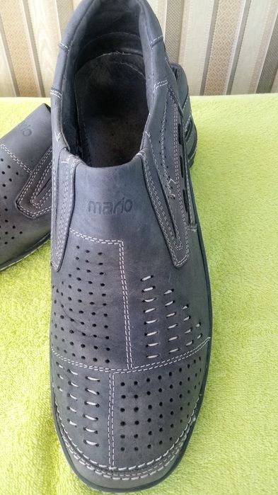 Туфли мокасины мужские. Размер 46