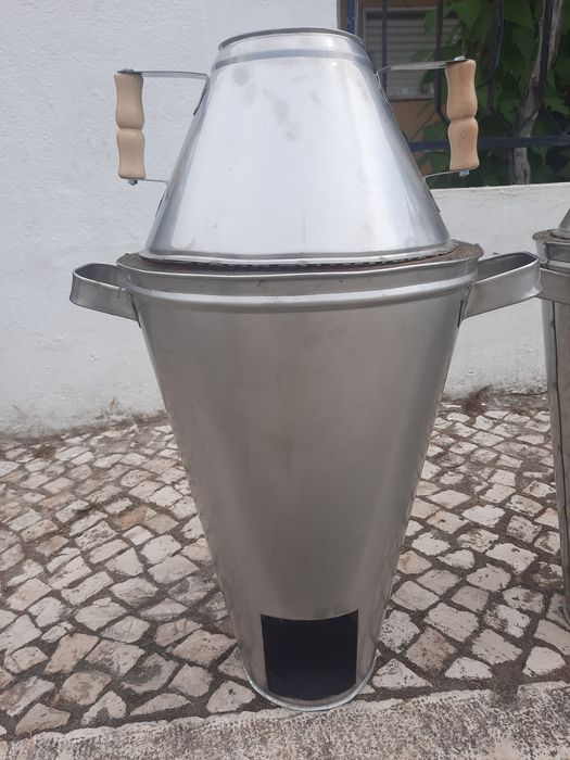 Assador Fogareiro, carrinhos e todo matrial para Castanhas  assadas