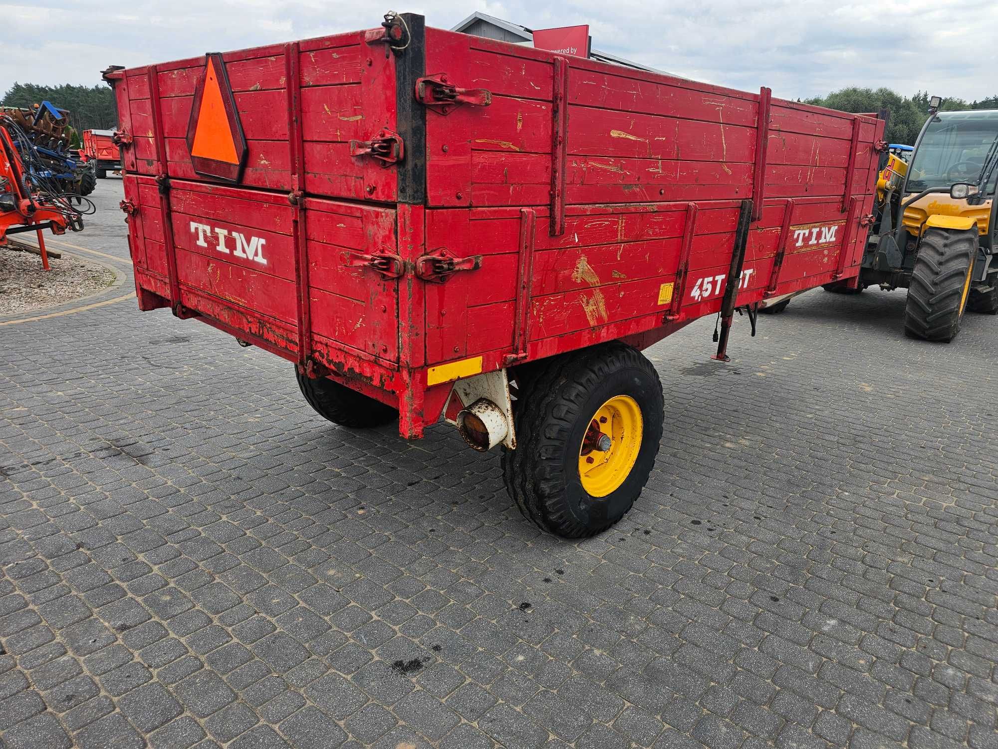 Przyczepa Jedno Osiowa TIM 4,5 T
