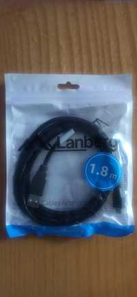 Kabel Micro USB LANBERG 1.8m