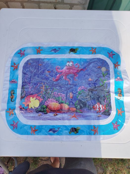 Дитячий килимок "Морське дно" з водою 3м+ Lindo (F 2010)