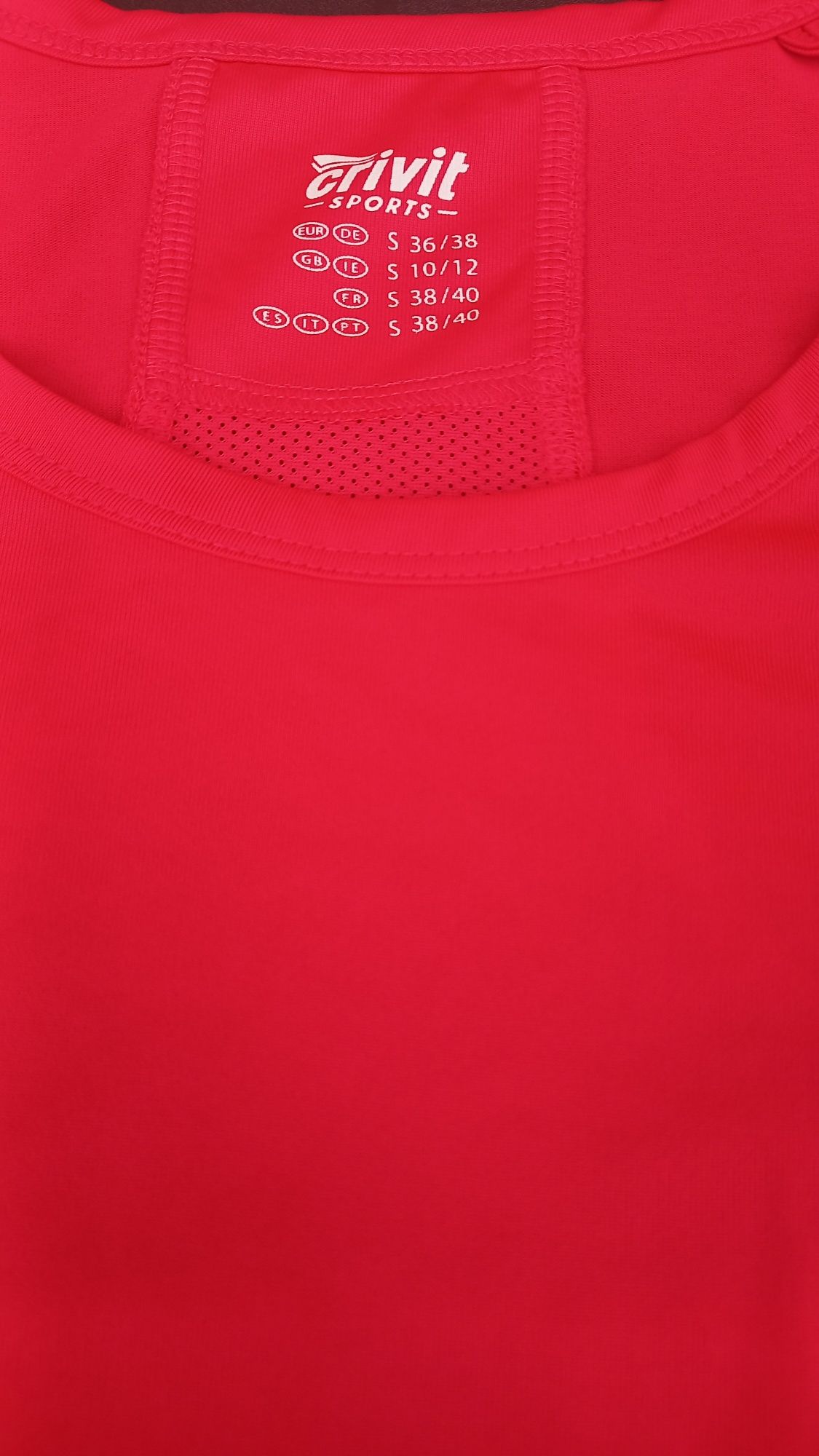 Koszulka sportowa funkcyjna S 36-38 różowa  nowa