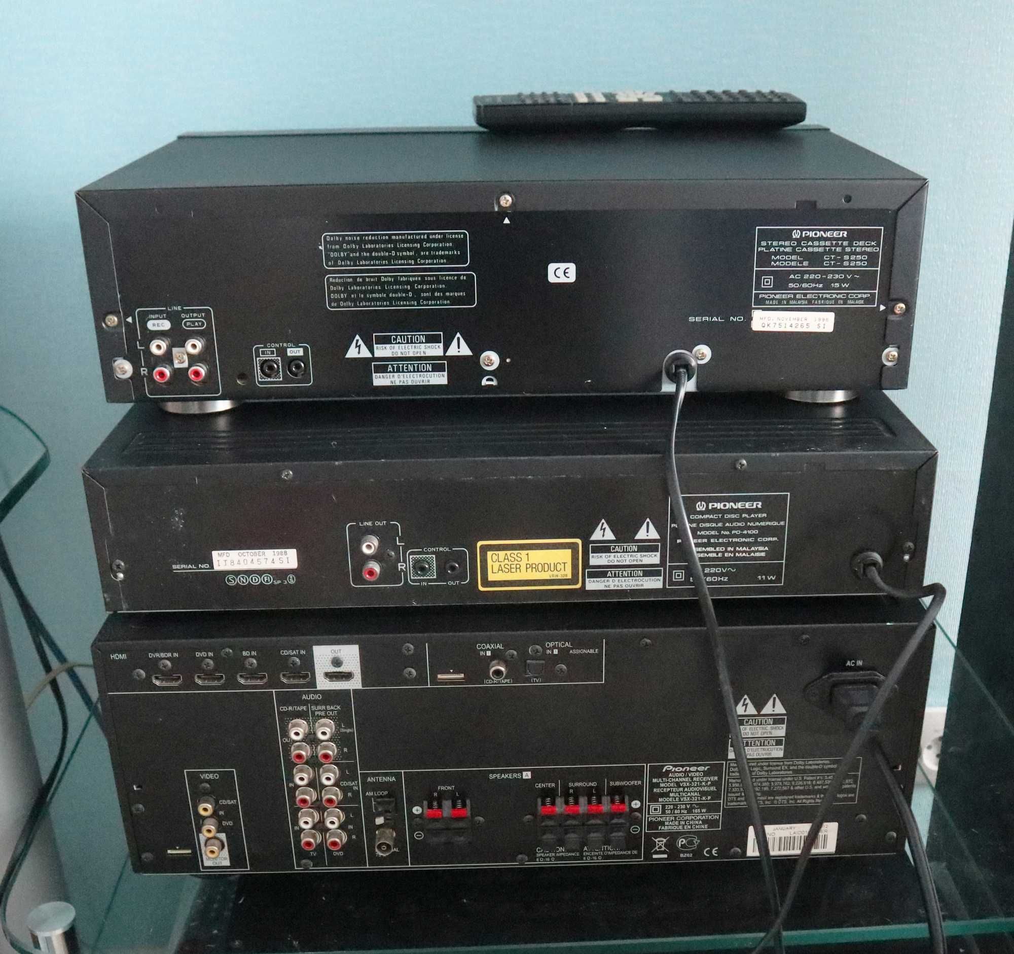 Стойка PIONEER VSX-321 PIONEER CT-S250 Pioneer PD-4100