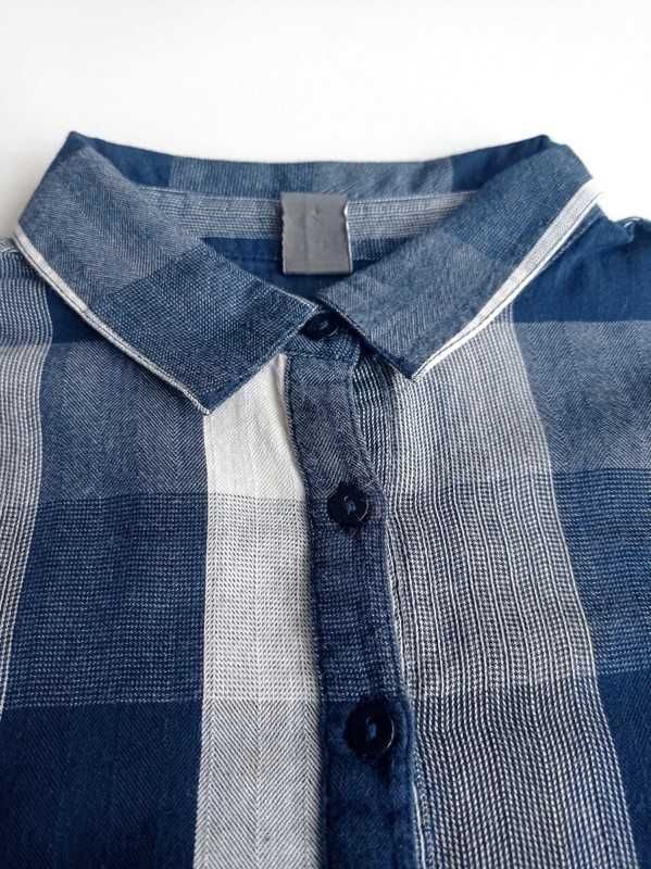 Tunika sukienka z ozdobnym paskiem Zara Kids r.128 cm