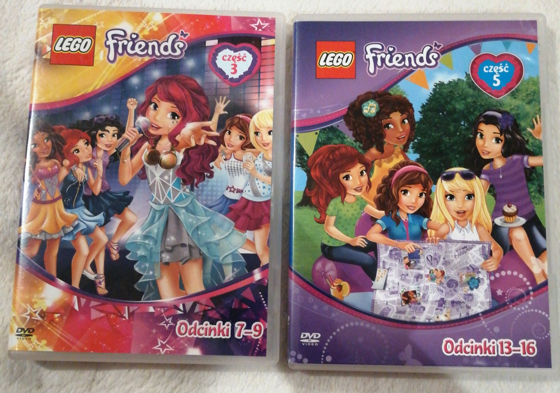 Lego Friends dwie płyty CD