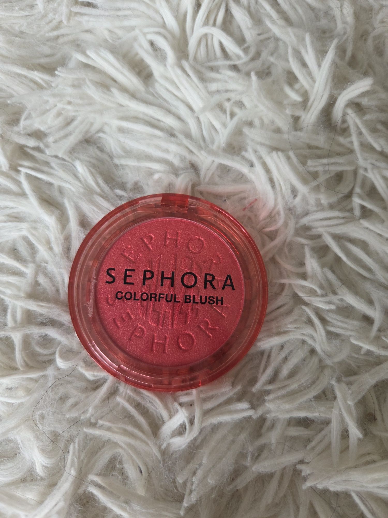 Sephora róż rozświetlający 02 morning blaze