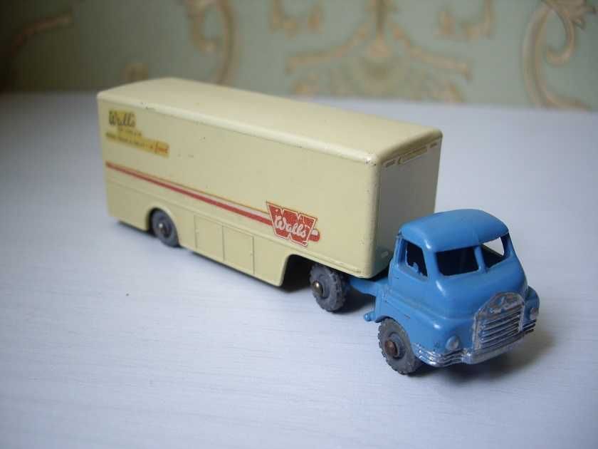 Matchbox Lesney BEDFORD ARTICULATED Contener Unikat