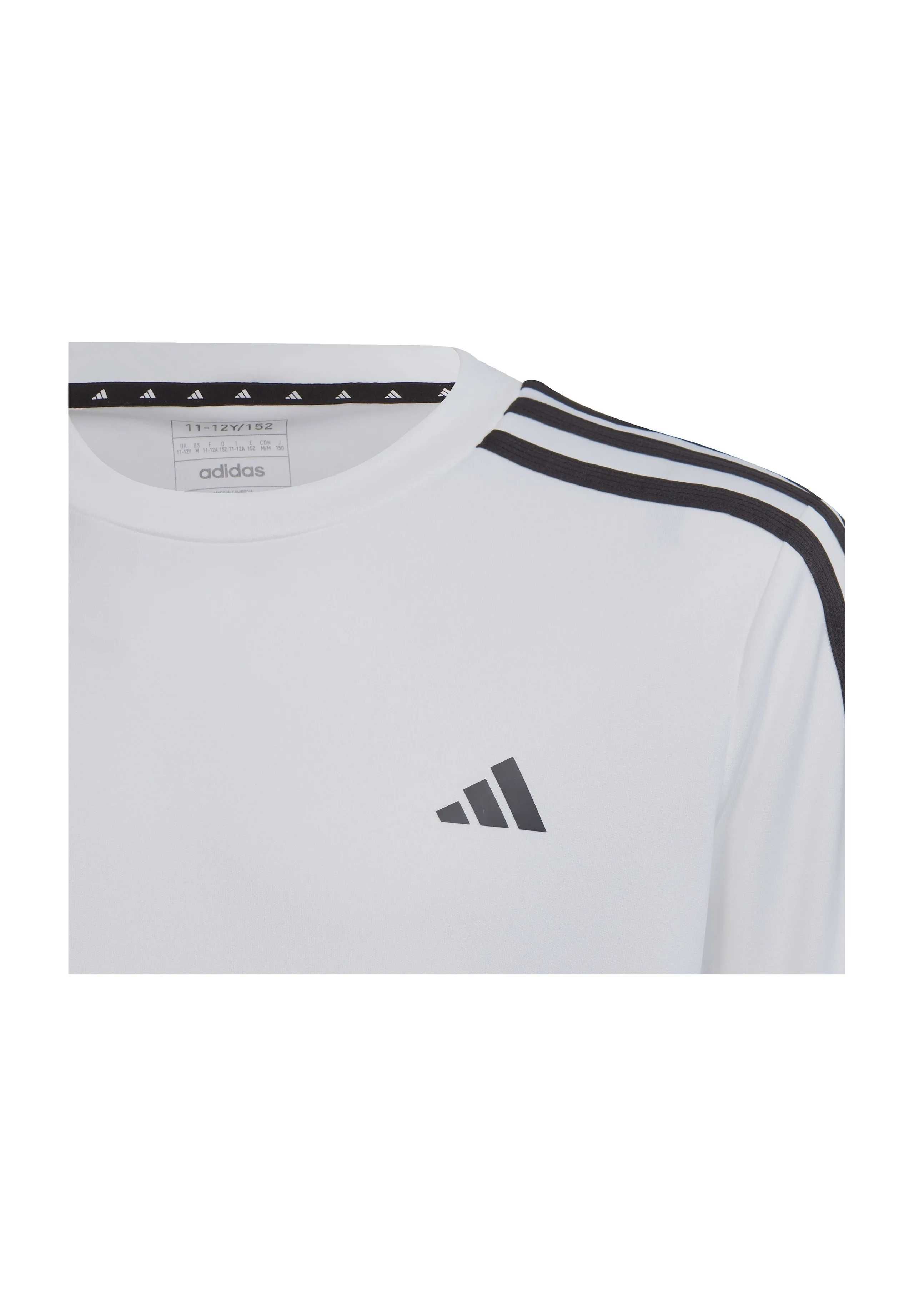 Koszulka ADIDAS Train essentials 3-Stripes biała roz. 176 cm