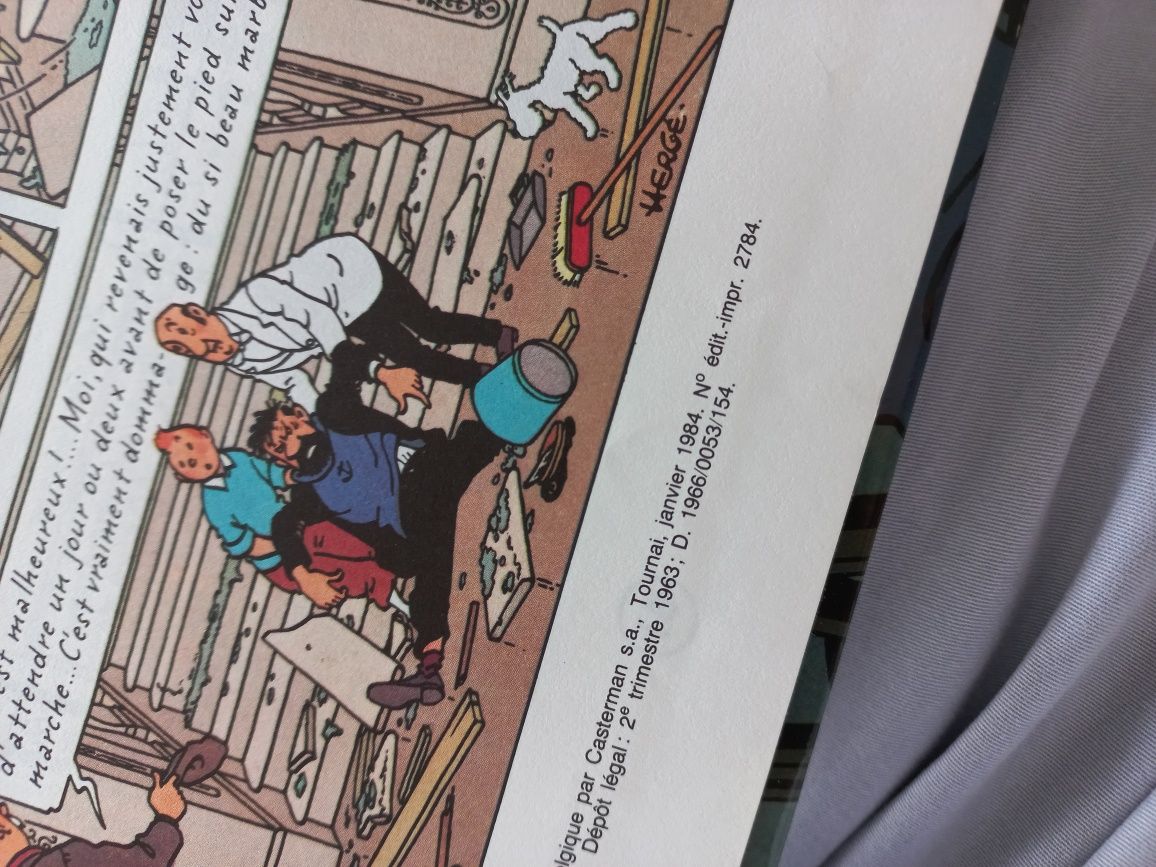 Coleção completa As aventuras de Tintin em Francês